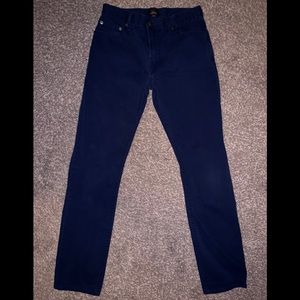 Blue slim fit gap khakis